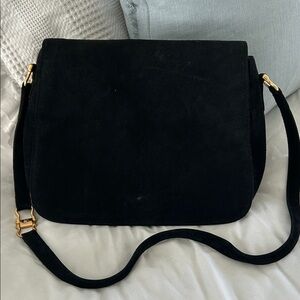 Etienne Aigner Classic Black Men's or women’s messenger Bag